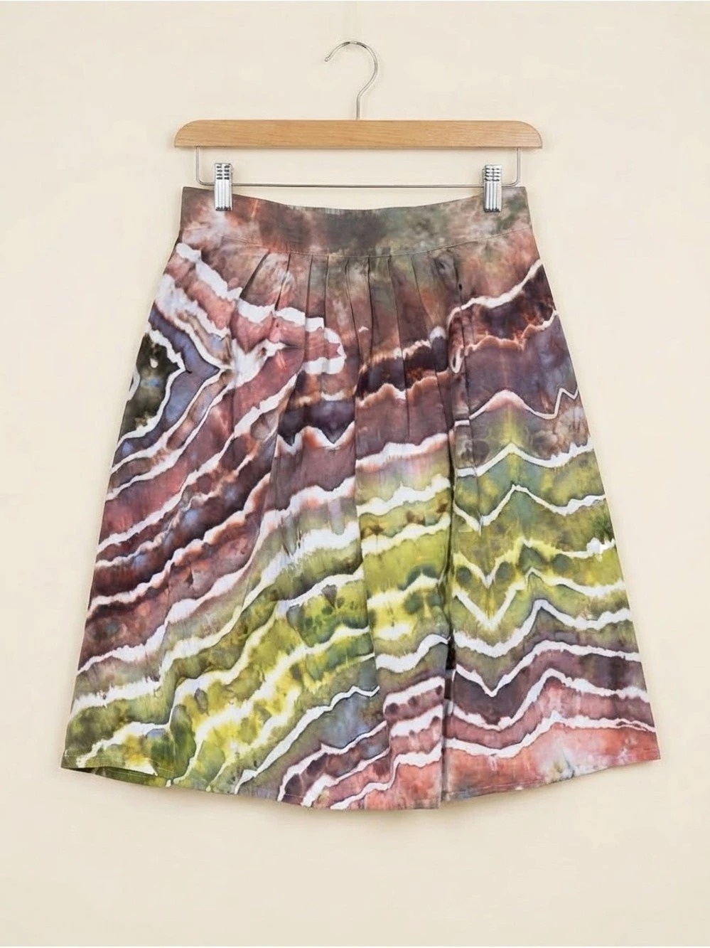 Linen Fox Ice Dyed Linen Skirt